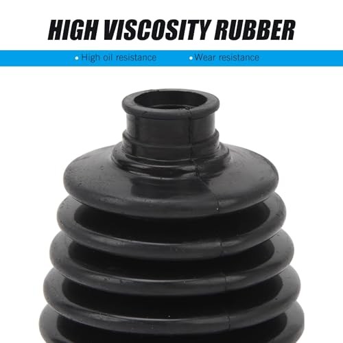 2 PCS CV Axle Boot, Leak Proof Wear Resistant Bushing, No-opening External