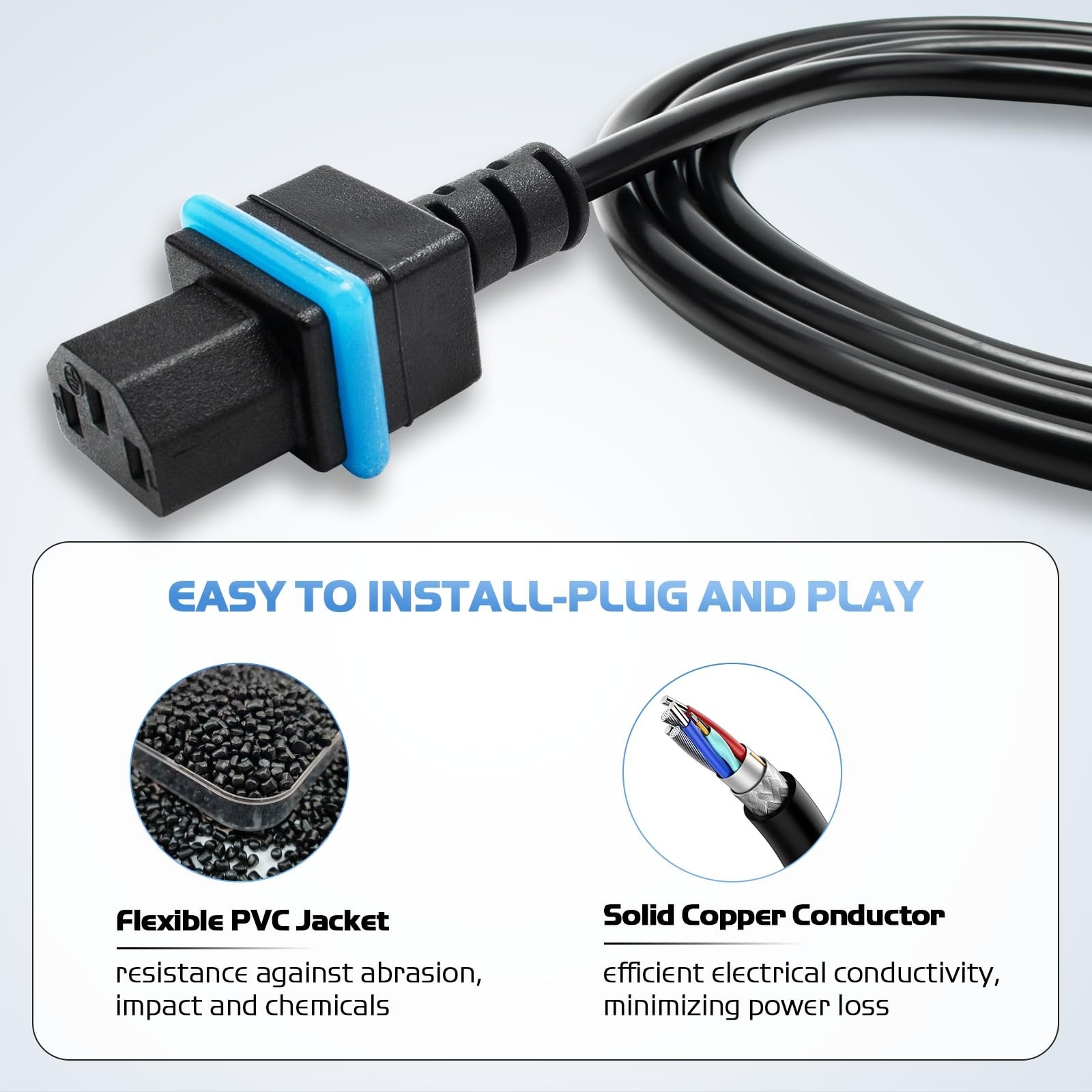 Power Cord for Pool Cleaner Compatible with Dolphin M200 M400 S50 S100 S300 – Re