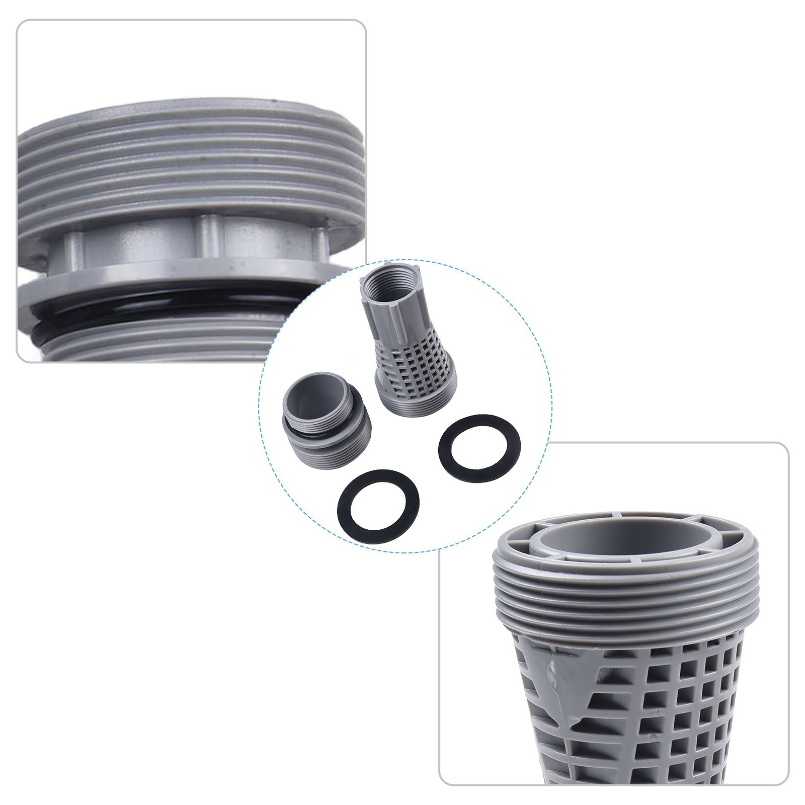 Upgrade Your For Intex Pool System with 4K8001 Long Short Filter Adaptor