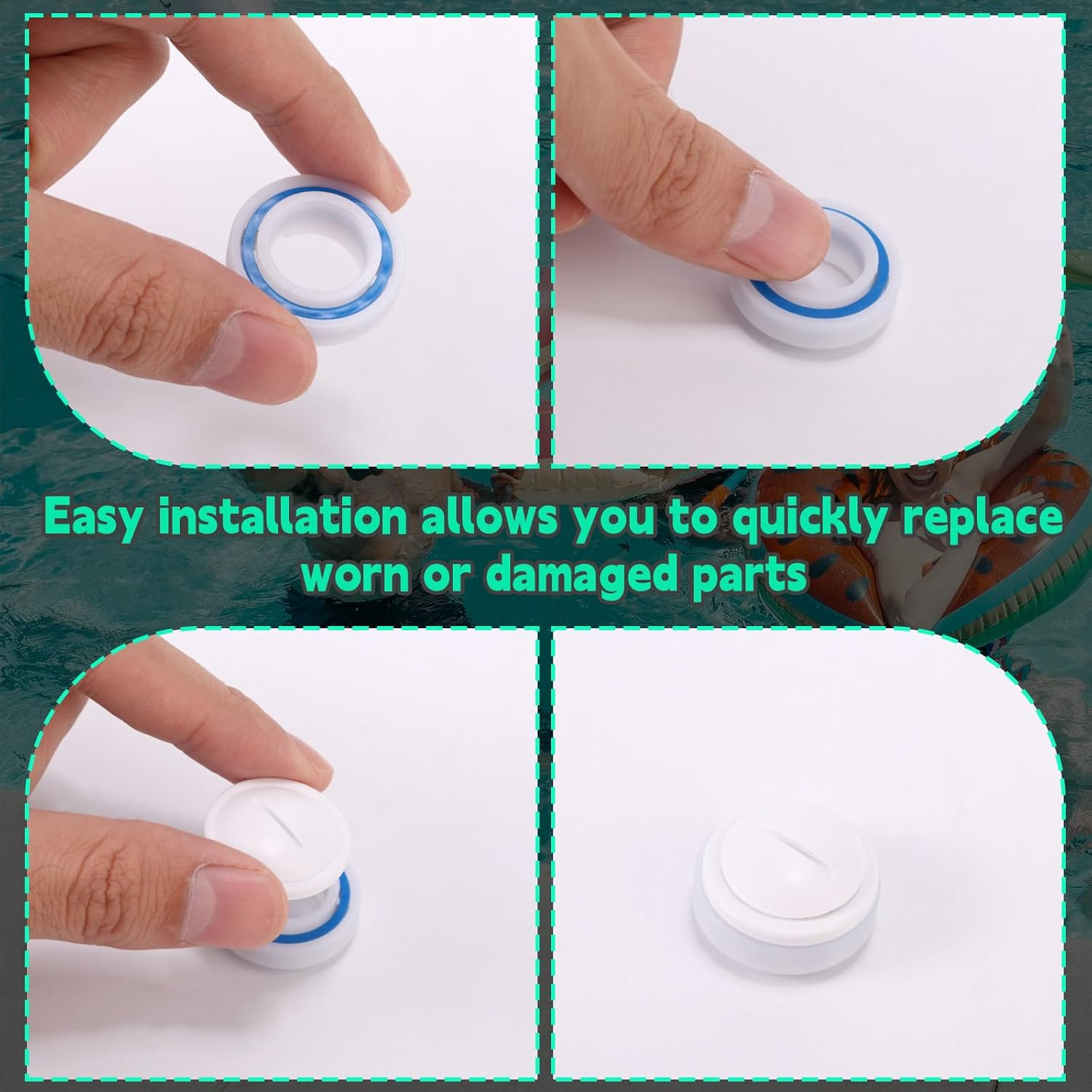 Pool Cleaner Rebuild Kit, Pool Cleaner Replacement Parts Compatible