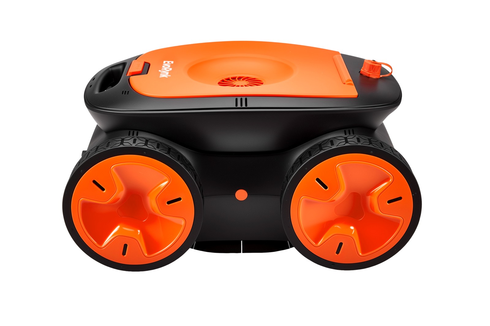 Orange Robotic Pool Cleaner for Inground Pools Underwater Remote & APP Control
