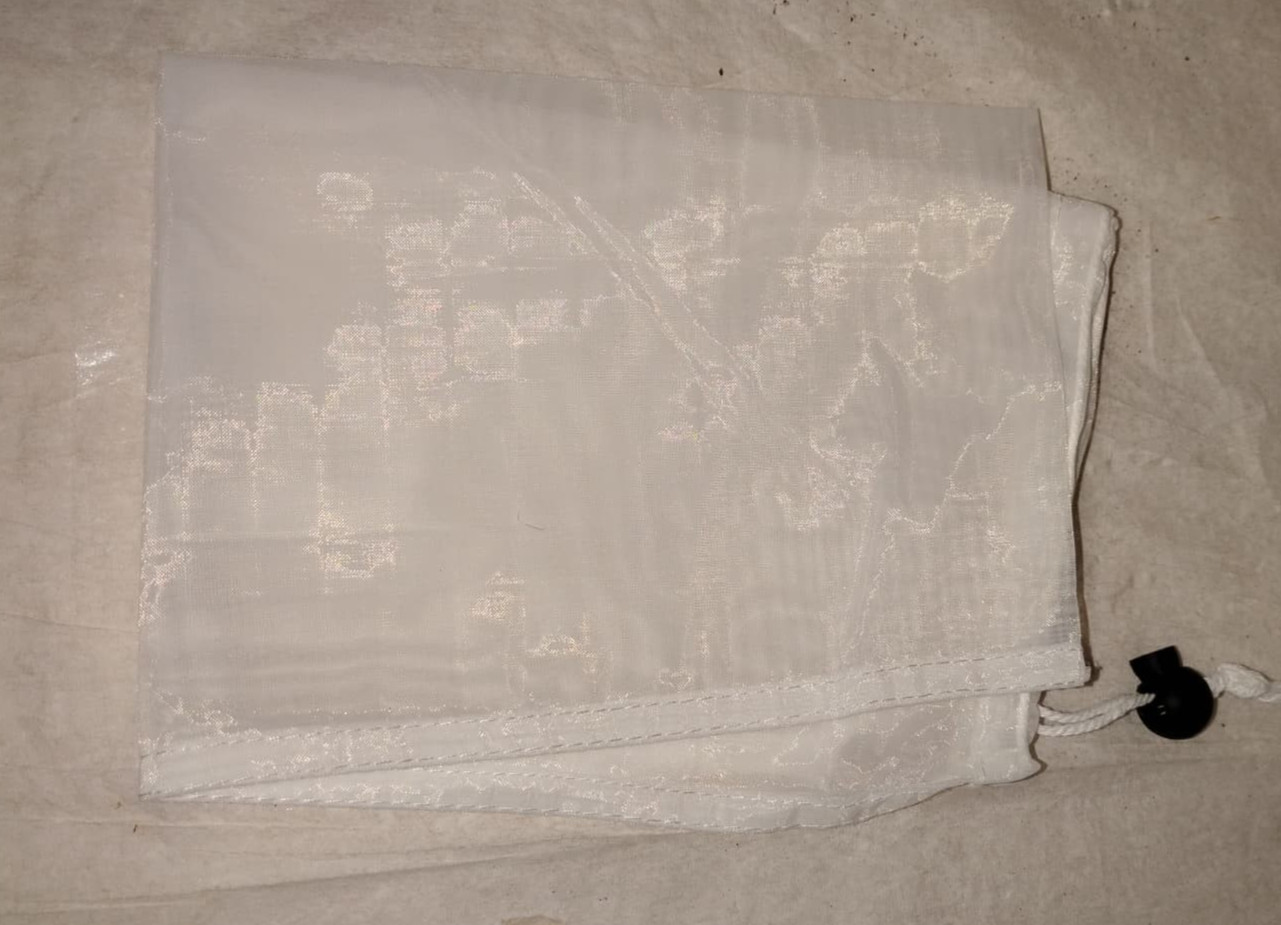 4Pcs Pool Vacuum Replacement Mesh Bag, Pool Leaf Vacuum Net Bag Fine Mesh