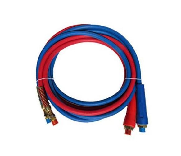 15&prime; Heavy Duty Straight Air Line Hose Assembly with Dura Grips