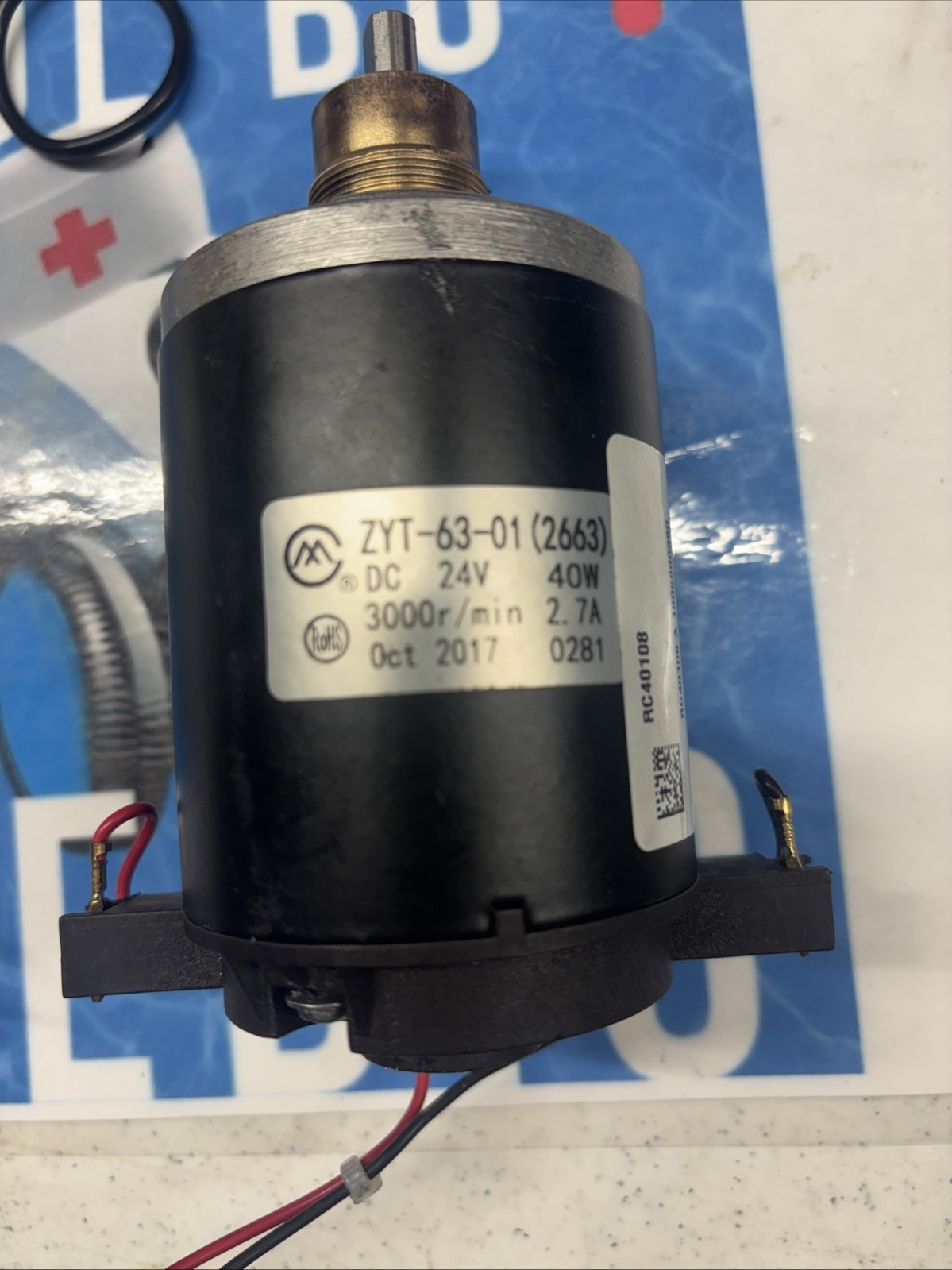 $100 1 YR Warranty HAYWARD SHARKVAC ROBOT IMPELLER Pump MOTOR ZYT-63-01 REBUILT