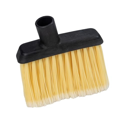 Sparta Duo-Sweep Flagged Angle Broom Head with Frayed Bristles, Heavy Pack of 1