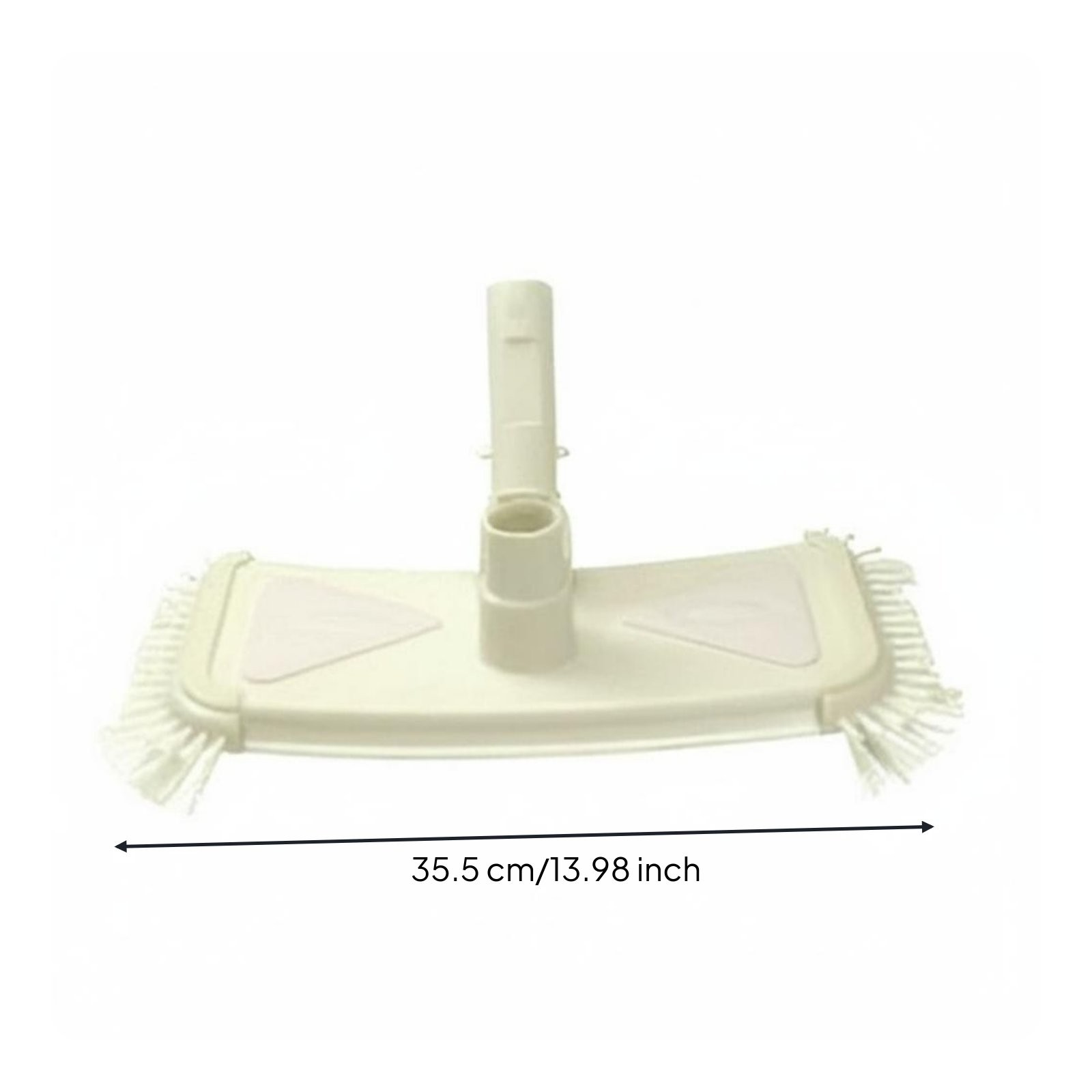 Pool Vacuum Head with Brush Bottom Cleaning Wide Pool Vacuum Head
