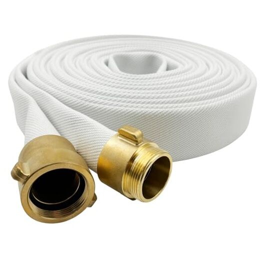 Fire Hose – 1 1/2 inches x 100&prime; Lay Flat Water Hose – 1.5inch/100ft/NST(NH)