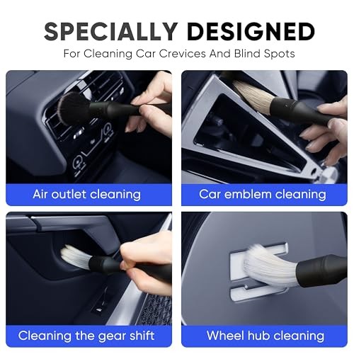 5-12ft Car Wash Kit,8 Piece,Thickened Aluminum Telescopic Rod,Cleaning