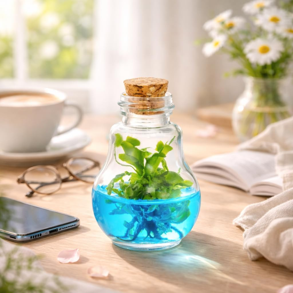 Venus Fly Trap, Grow Your Own Venus Flytrap in a 100% Self Sustaining Glass Terr