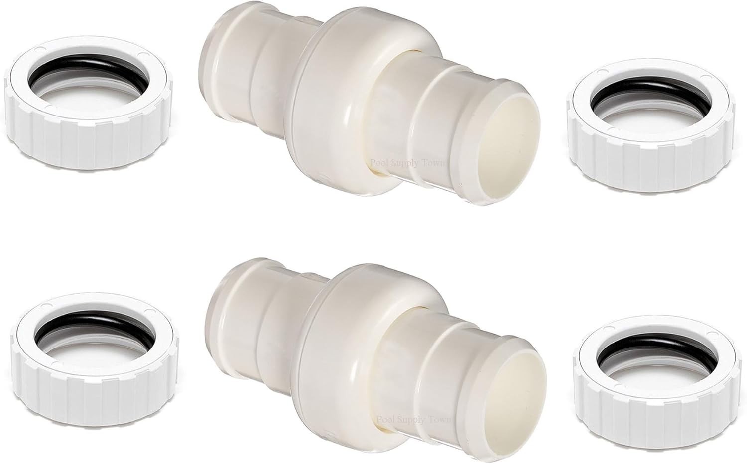 Atie 2-Pack Polaris 360 Hose Swivel & Nut Combo Kit for Effortless Pool Care