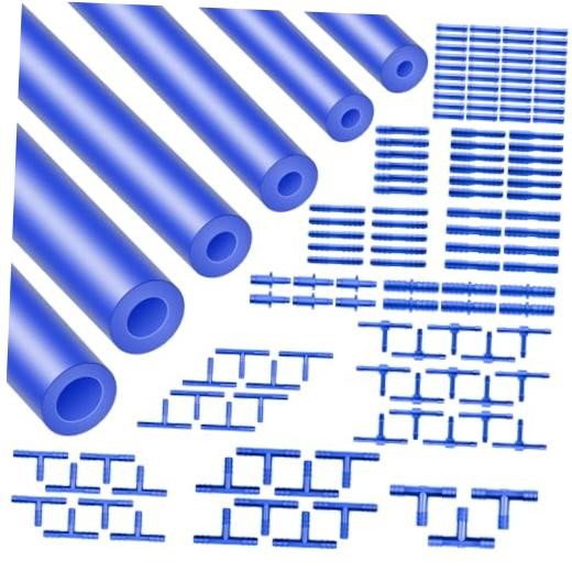 Shineyoo Vacuum Hose Automotive Kit 6PCS 1/8&Prime; 5/32&Prime; 3/16&Prime; 1/4&Prime; 5/16&Prime; 3/8&Prime; 5FT