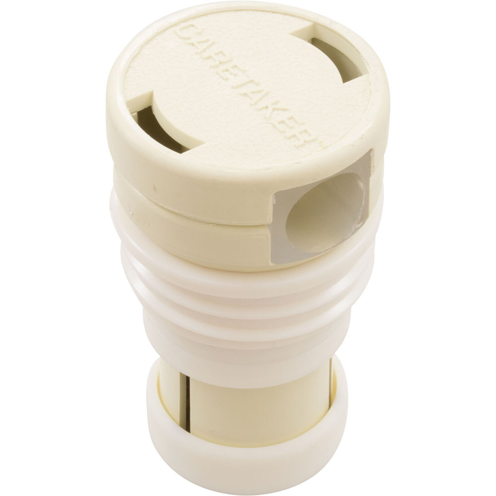 4-9-405 Zodiac High Flow Threaded Cleaning Head, Light Cream