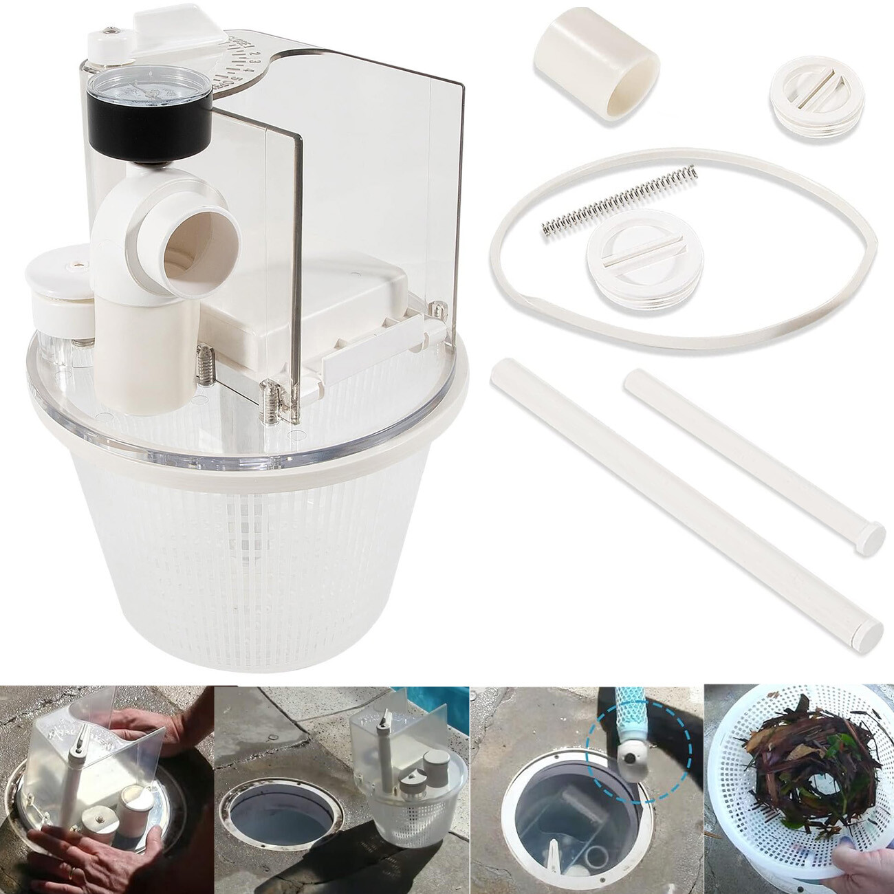 Replace for Pentair R211100 Vac-Mate Pool Cleaner Dispenser Box