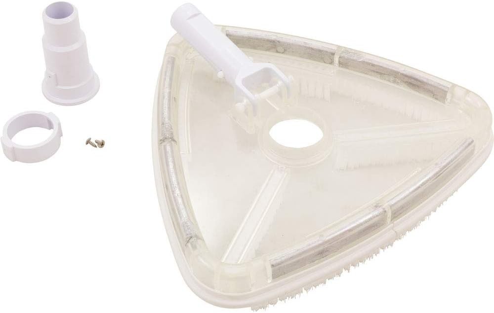 Manual Pool Vacuum 196 – Vinyl Liner with Transparent Design for Easy Cleaning