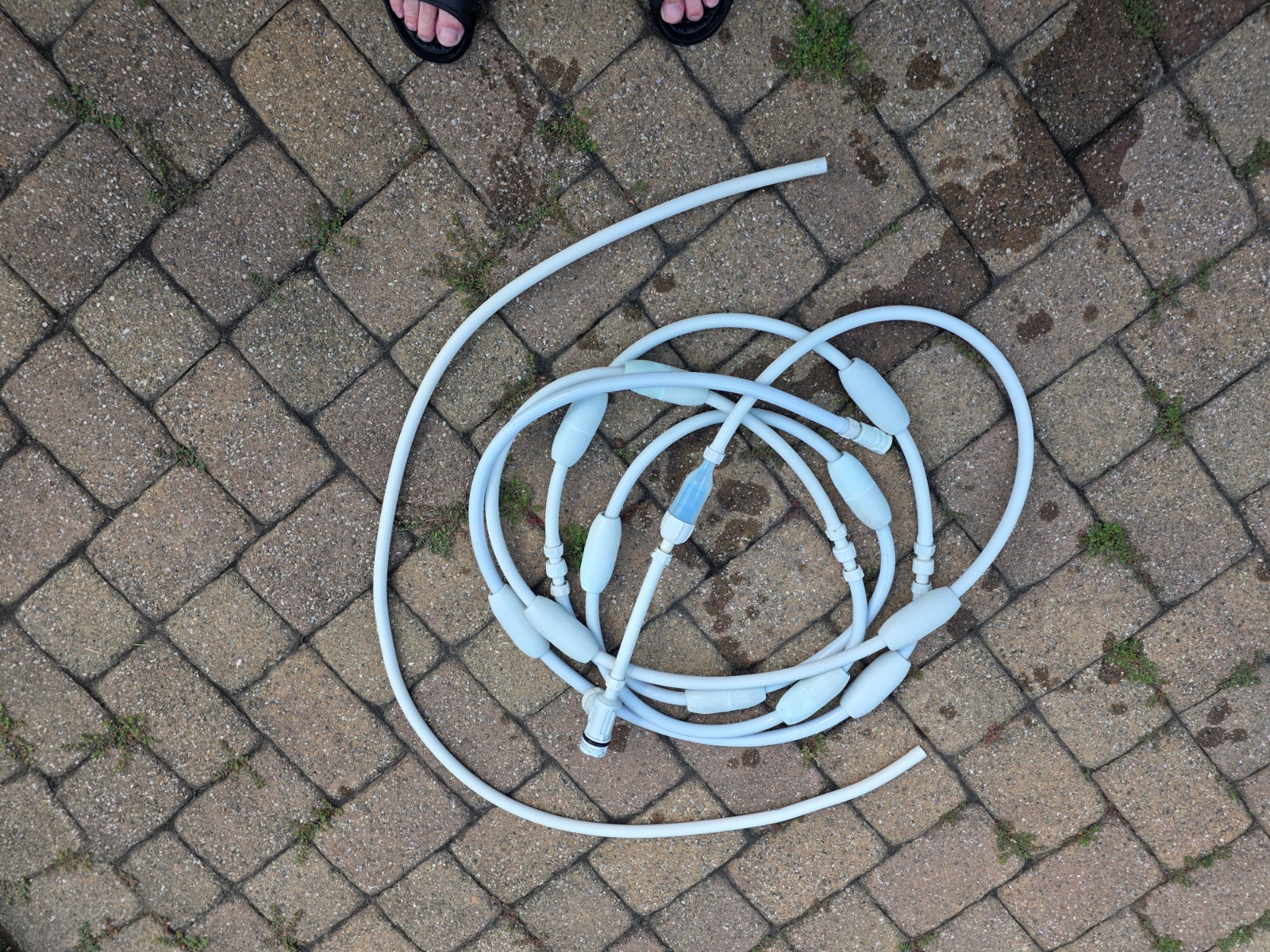 Used with MANY Extras Polaris Quattro P40 Pressure Side Pool Cleaner