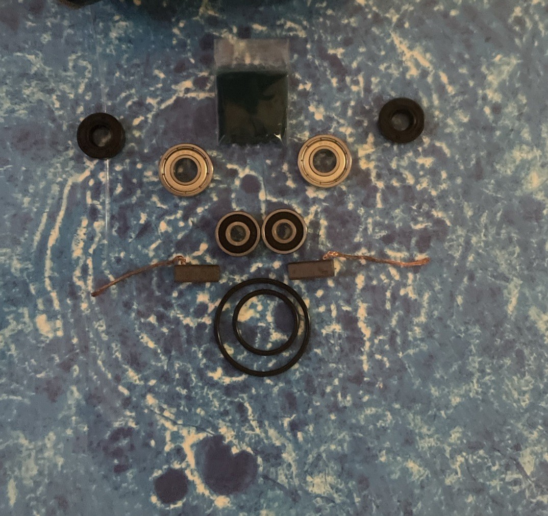 Maytronics Dolphin Gearbox Track Drive Motor Rebuild Kit Repair MB063GB110-001