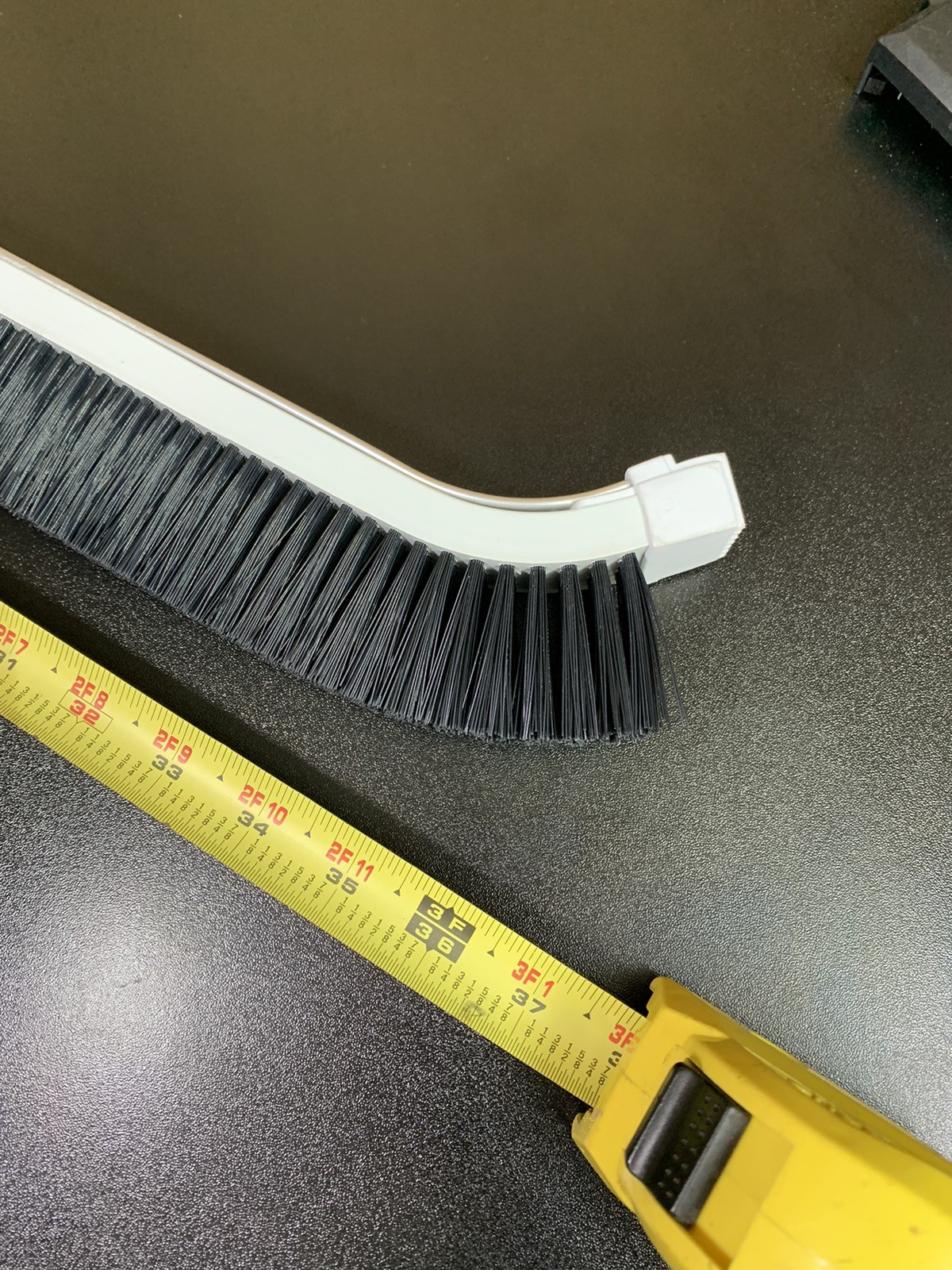 36-Inch Aluminum-Back Swimming Pool Brush, Commercial Collection