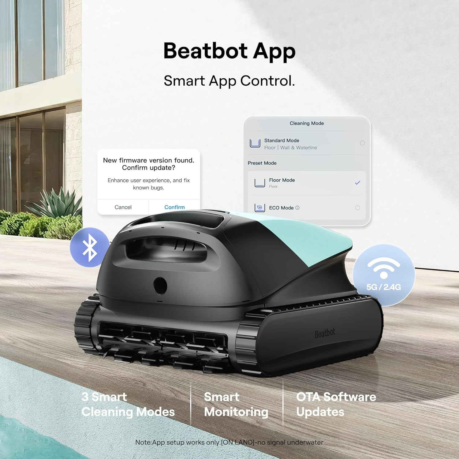 Pool Vacuum Robot for Inground & above Groun (2026 New) Beatbot Sora 10 Cordless