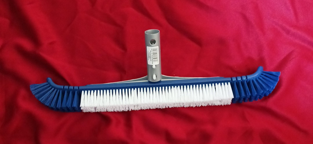 lot 3pcs Pool MAINSTAYS 20&Prime; 2-IN-1 Leaf Skimmer Rake Vacuum Head 20&Prime; Wall Brush