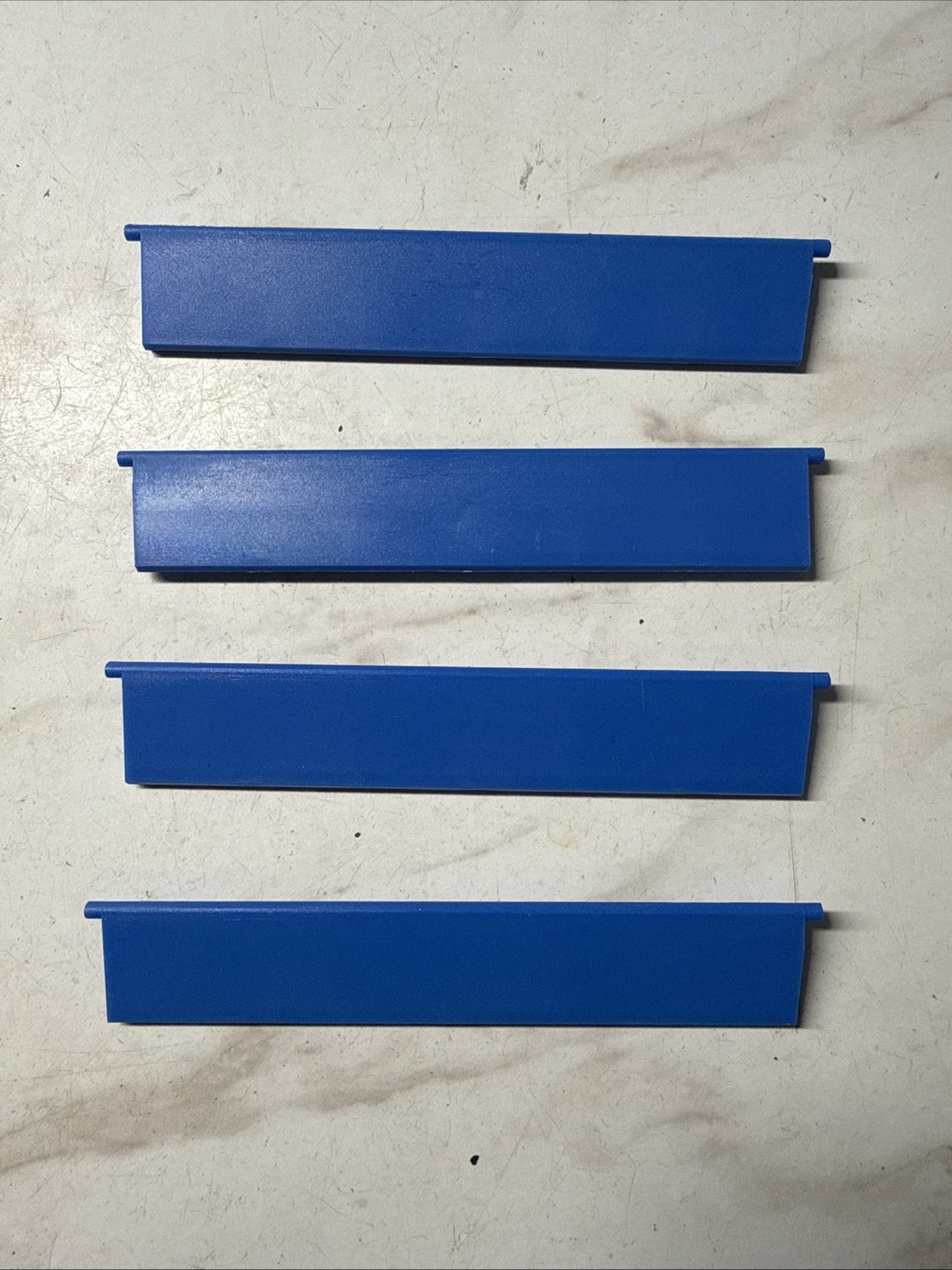 Aqua Products Aquabot Lid Assembly Drain Flaps Blue Set Of Four New
