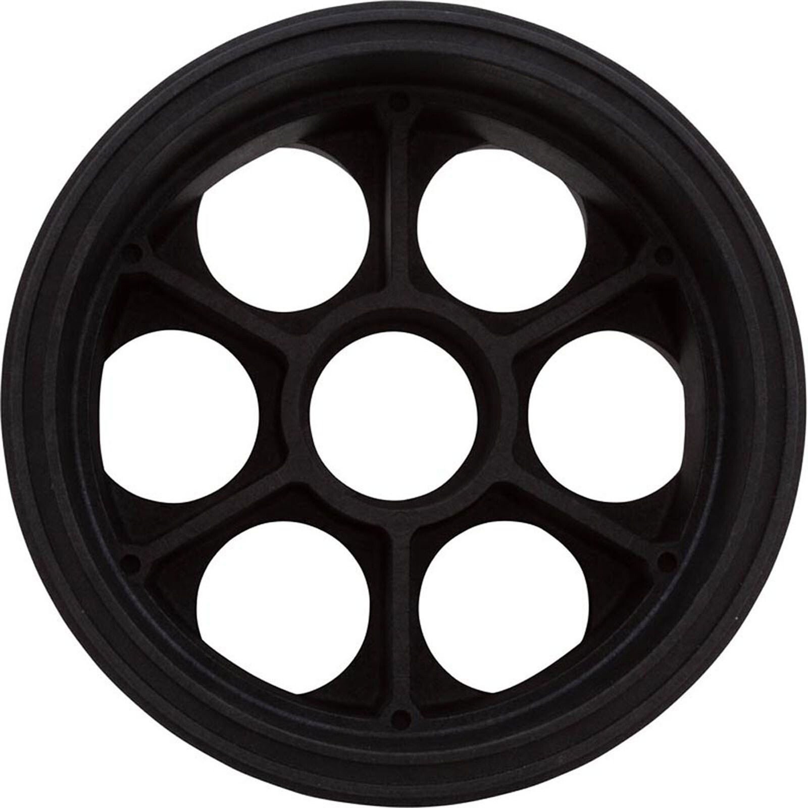 Base, Paramount Water Valve, 6 Port, 2&Prime; Black