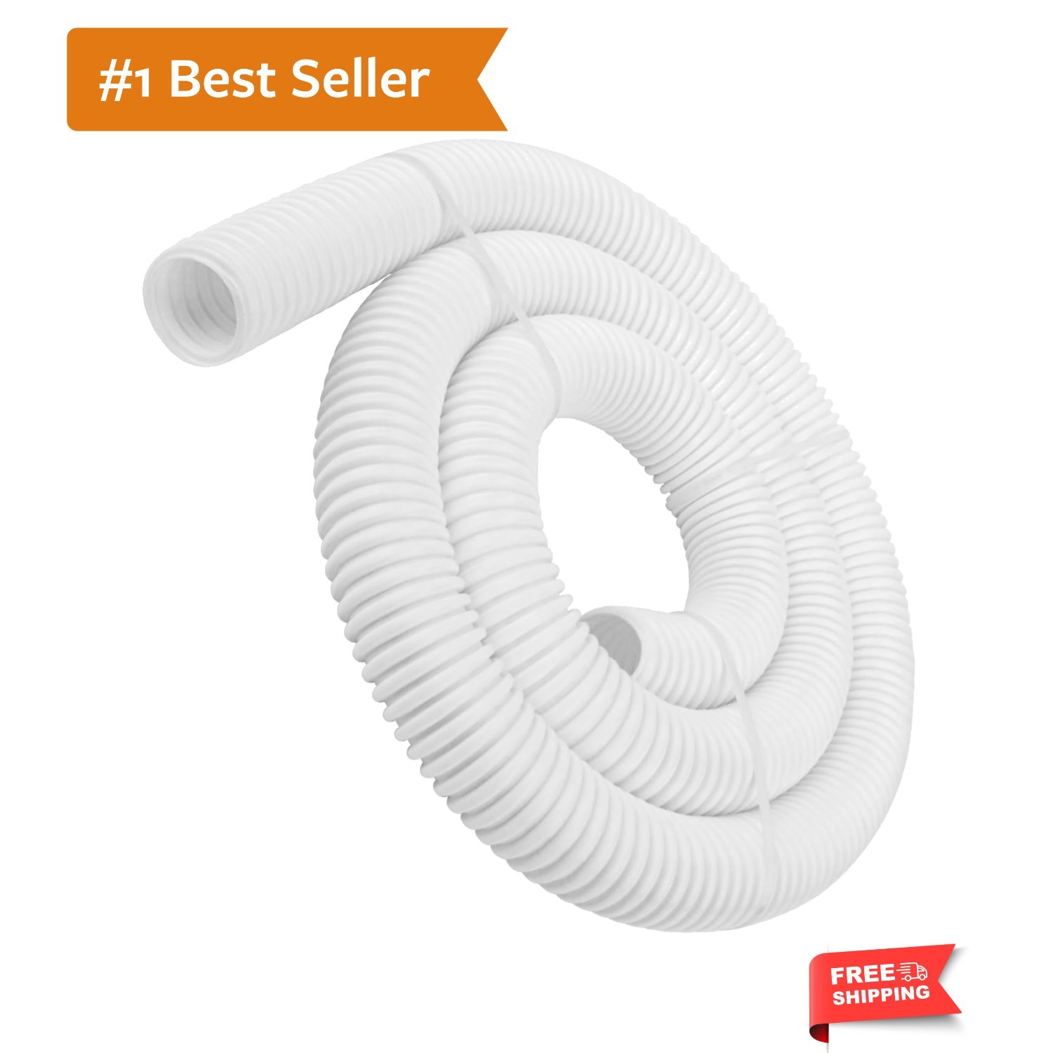 9-100-3102 Cuffless Feed Hose 6-Ft Replacement for Polaris Pool Cleaner Parts…