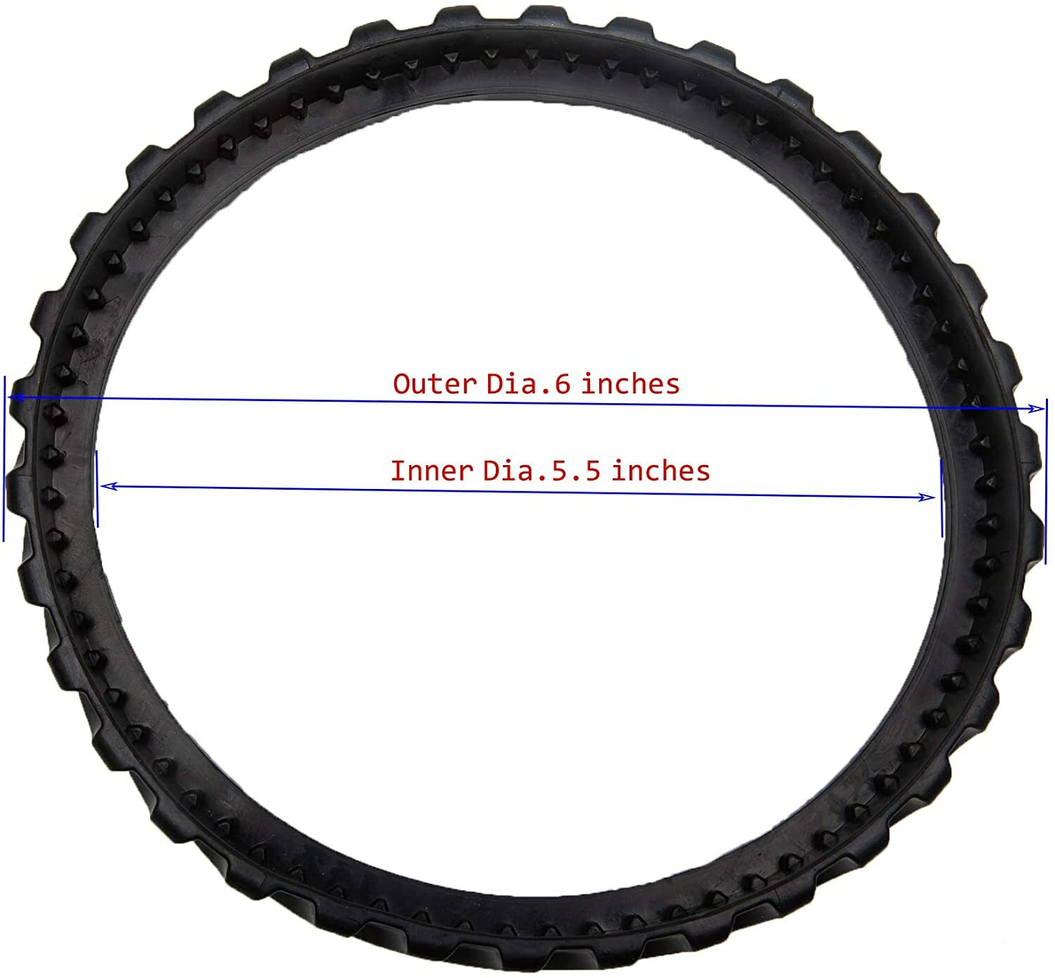 2Pcs Tracks Tyres Wheel For Zodiac MX8,MX6 Baracuda R0526100 Pool Cleaner Parts