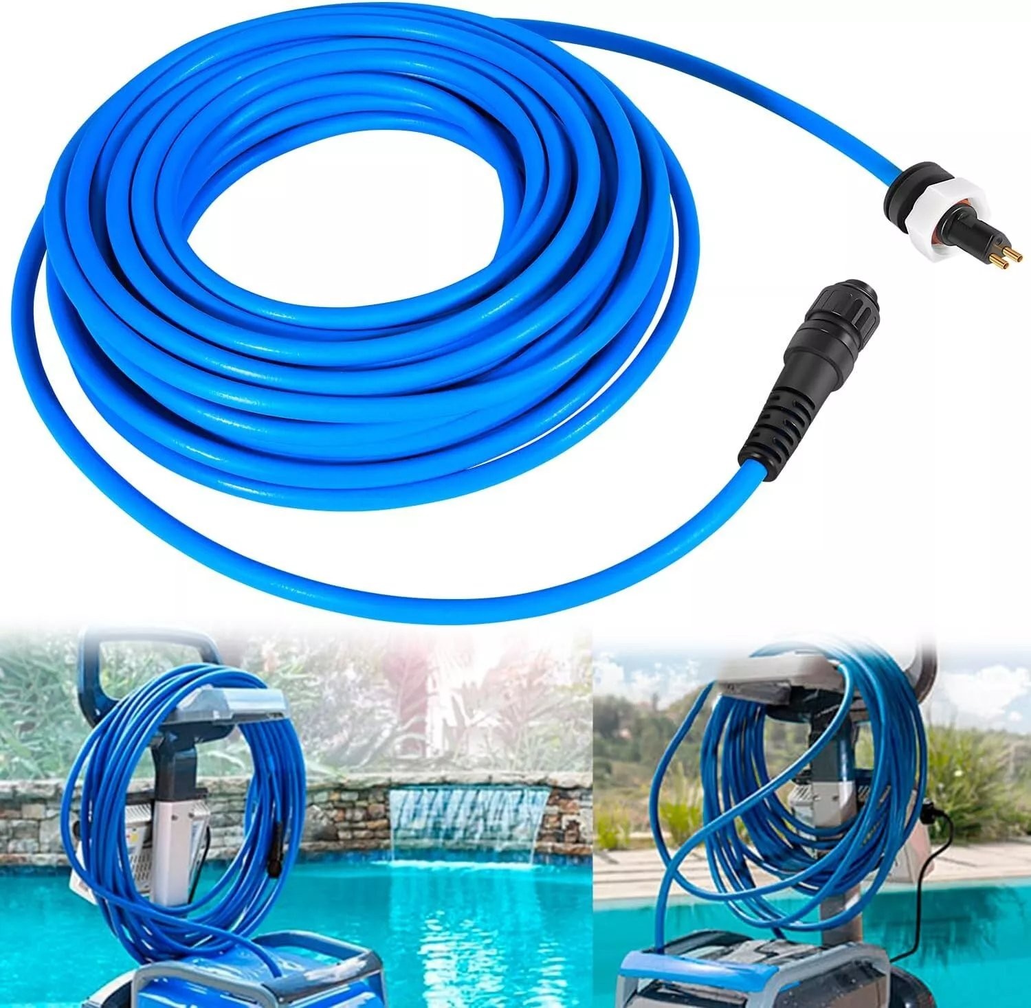 99958903-DIY Cable Cord 2 Wire for Dolphin Maytronics Pool Cleaner S20018M 60ft