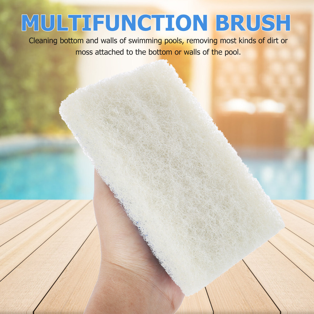 Pool Scrub Brush Pool Scrubber Brush Tile Wall Scrubber Pool Sponge Brush