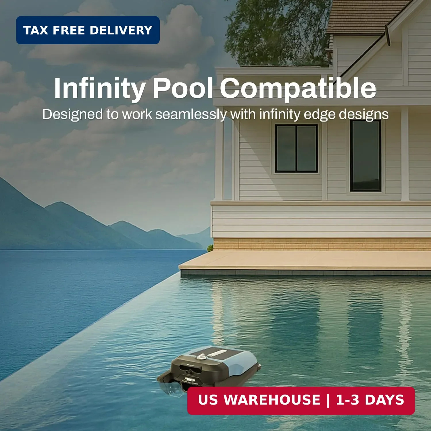Betta Flex Solar-Powered Robotic Pool Skimmer – Cordless with Dual Cleaning Mode