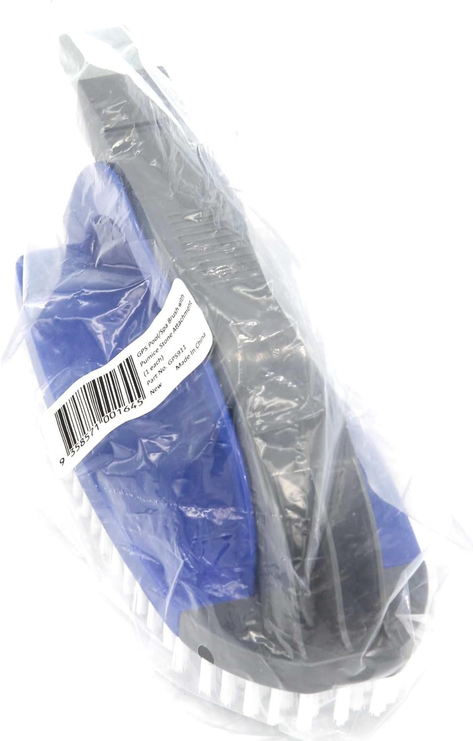 Pool Brush with Pumice Stone Attachment Wall Floor Step Cleaner Heavy Duty Scrub