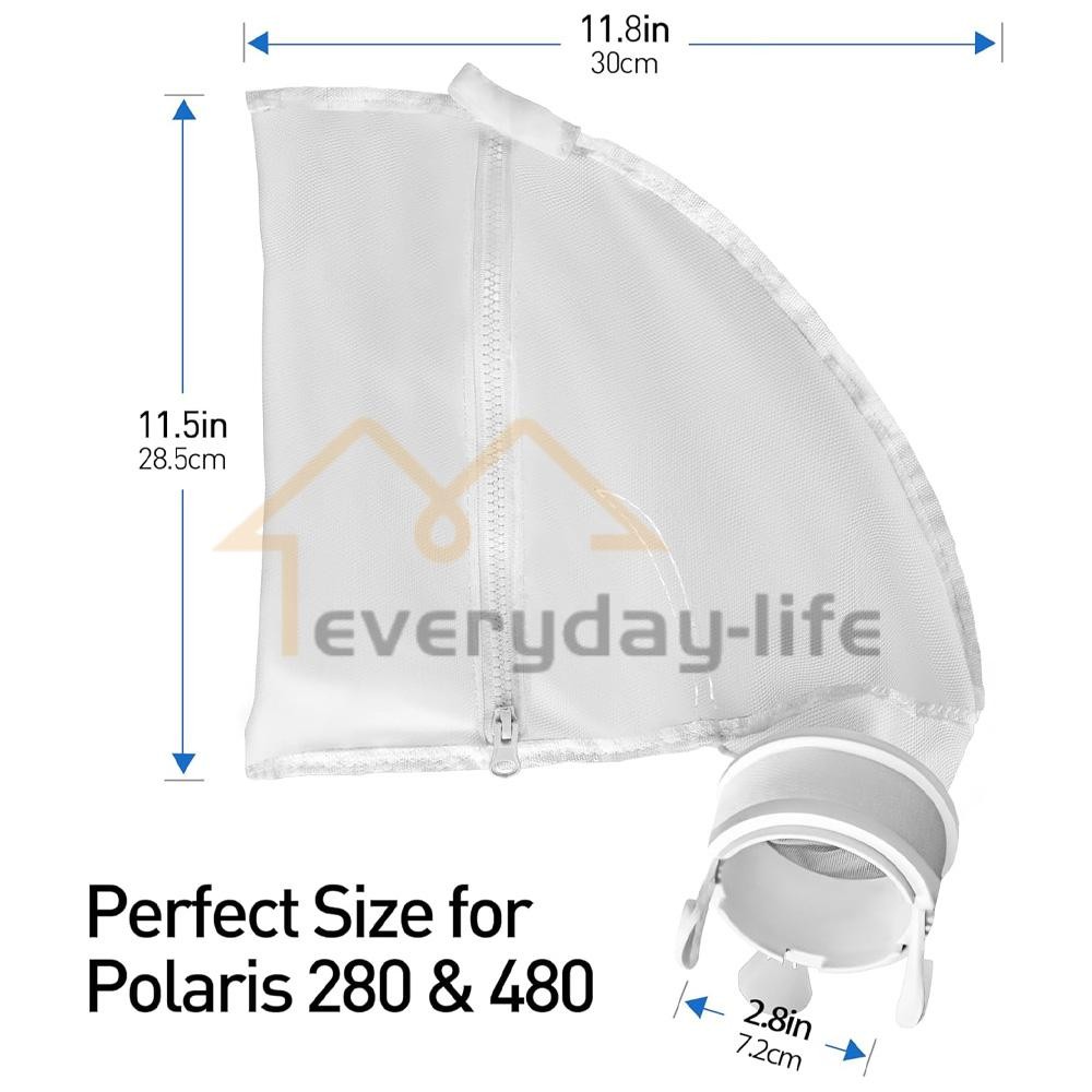 2/4 Pool Cleaner All Purpose Filter Bag K16 Replacement Fits for Polaris 280 480