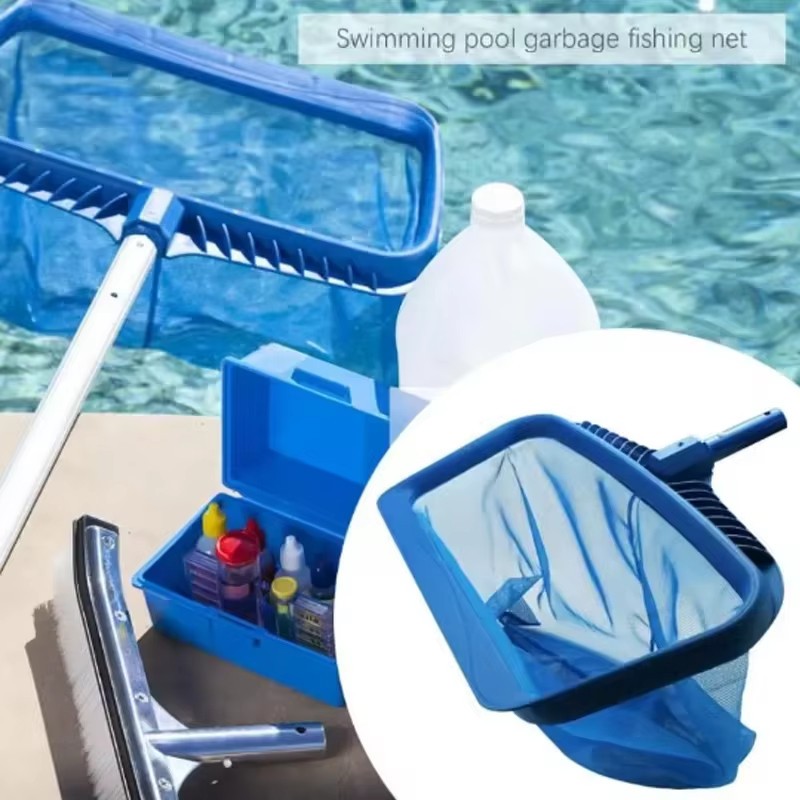 Professional Deep Bag Pool Skimmer Net Heavy Duty Leaf Rake Cleaner Spa Pond Too