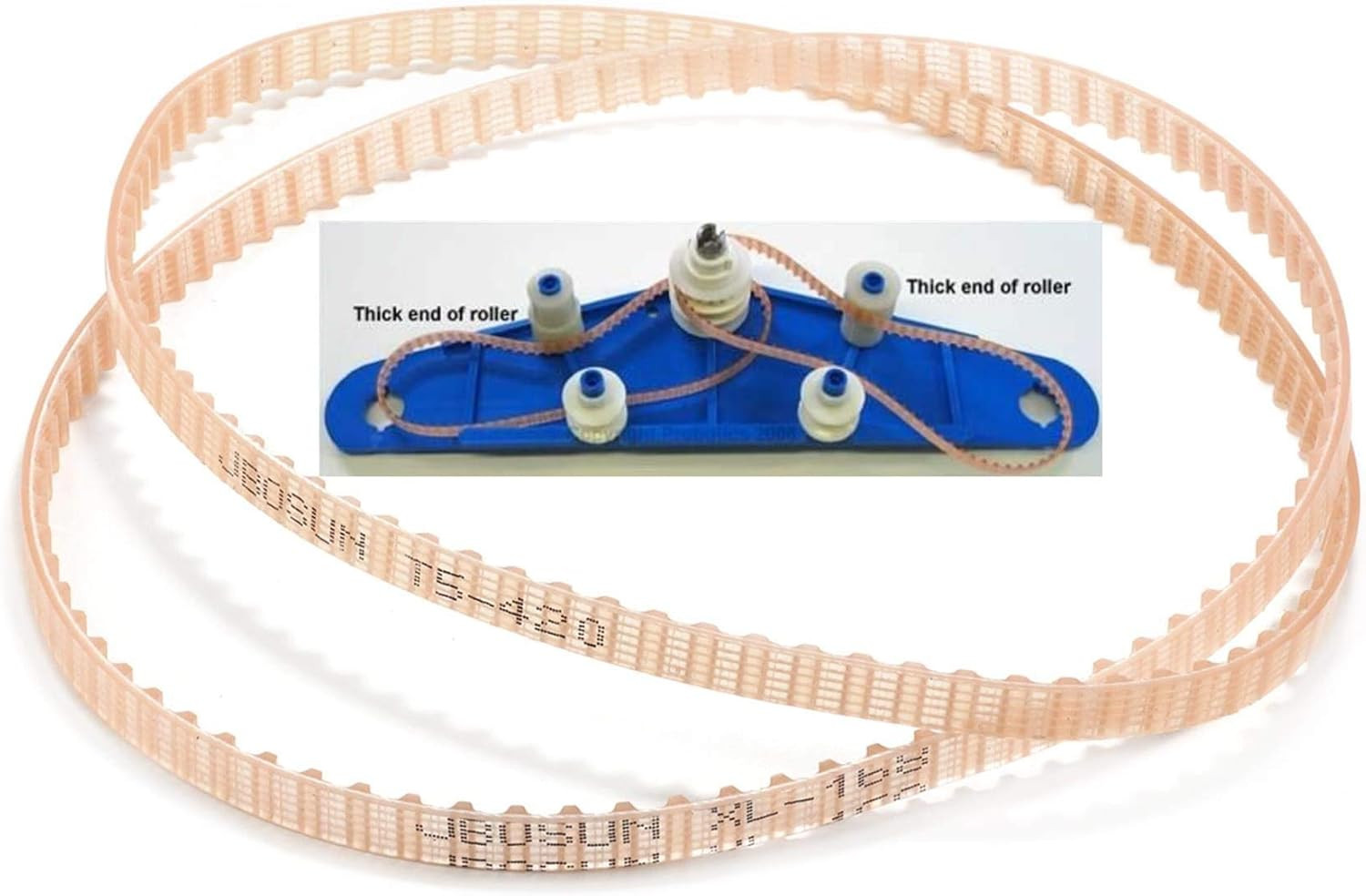 Pool Cleaner Drive Belts Replacement for Aquabot Parts 3302 A3302PK Belts (4)