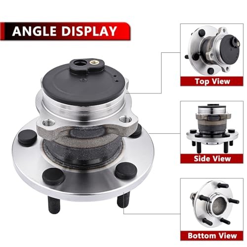 512347 Rear Wheel Bearing and Hub Assembly Replacement Suspension Kit