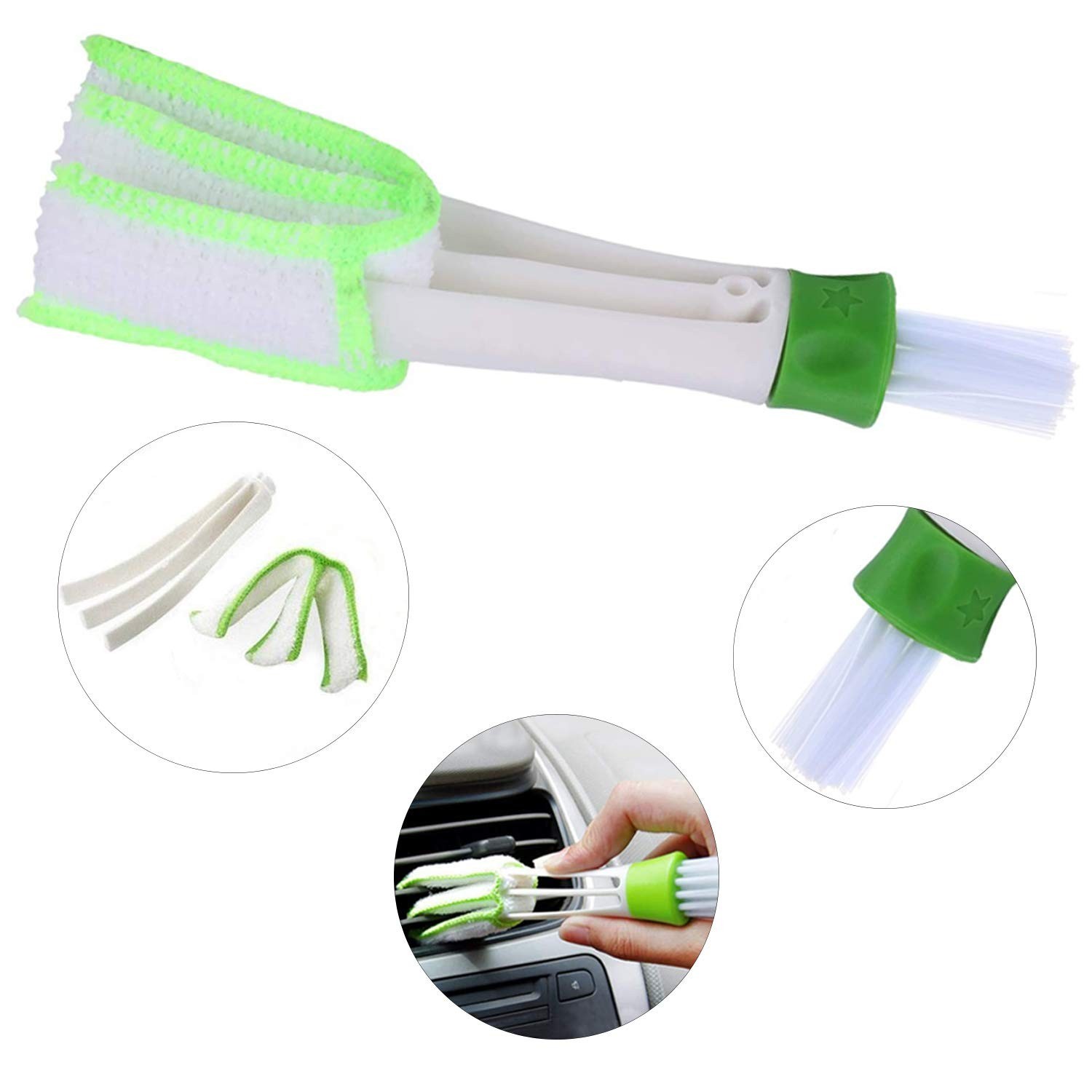 8 Pcs Hand-held Groove Gap Cleaning Tools,Door Window Track Cleaning Tools Gr…