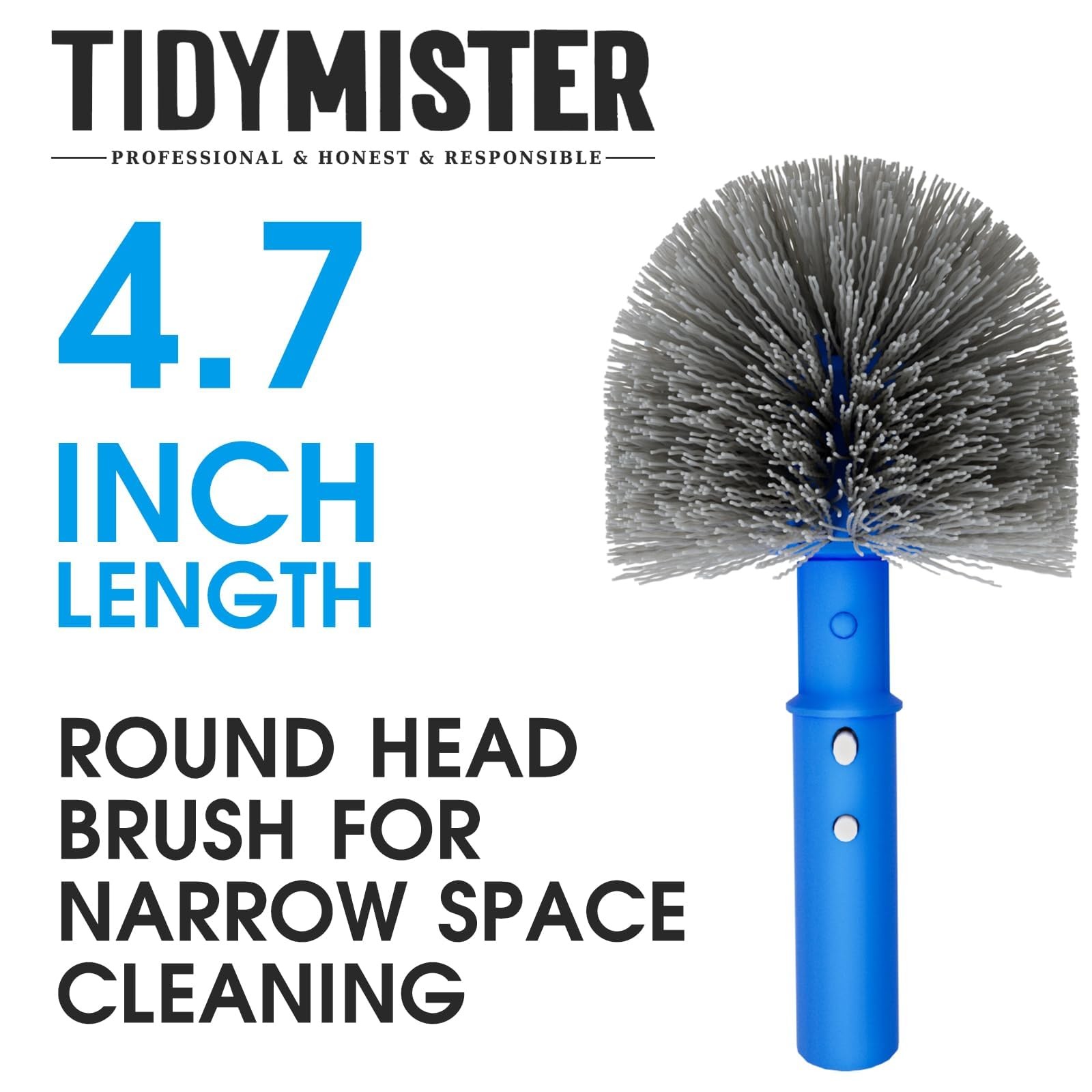 Small Pool Brush Head for Cleaning Narrow Corners Steps, Stiff Wavy Bristles rou
