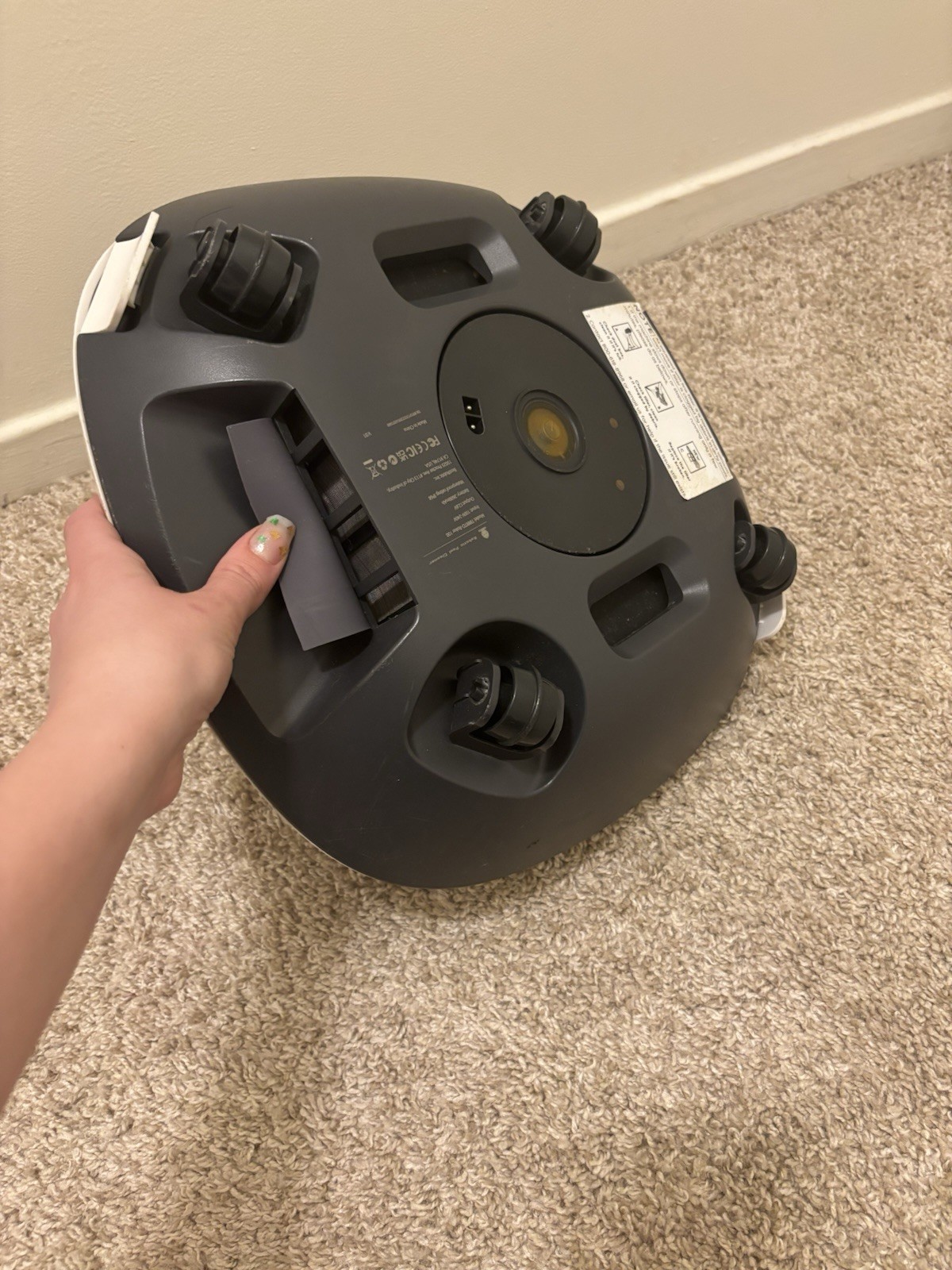 Aiper RC802 Robotic Pool Cleaner Portable White/Black with Filter & Charger