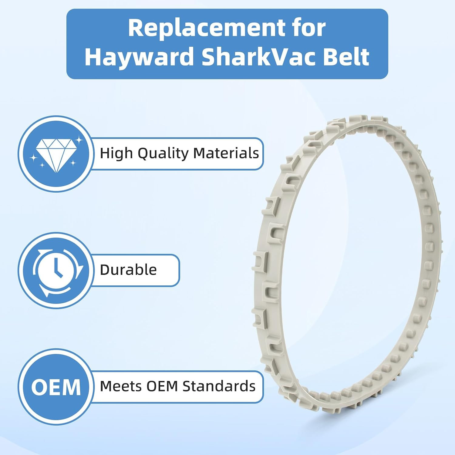 RCX97501GR Drive Belt Replacement for Hayward Pool Vacuum Robotic Cleaner,fit fo