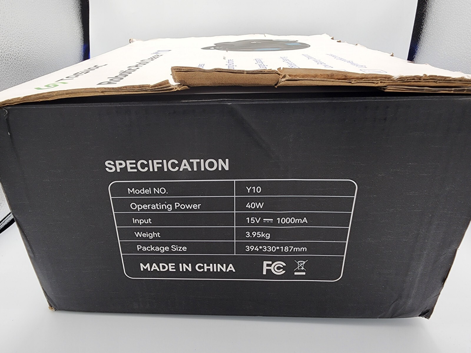 NEW! NIB TASVAC Y10 NEW 23 Cordless In Above Ground Robotic Pool Cleaner Blue