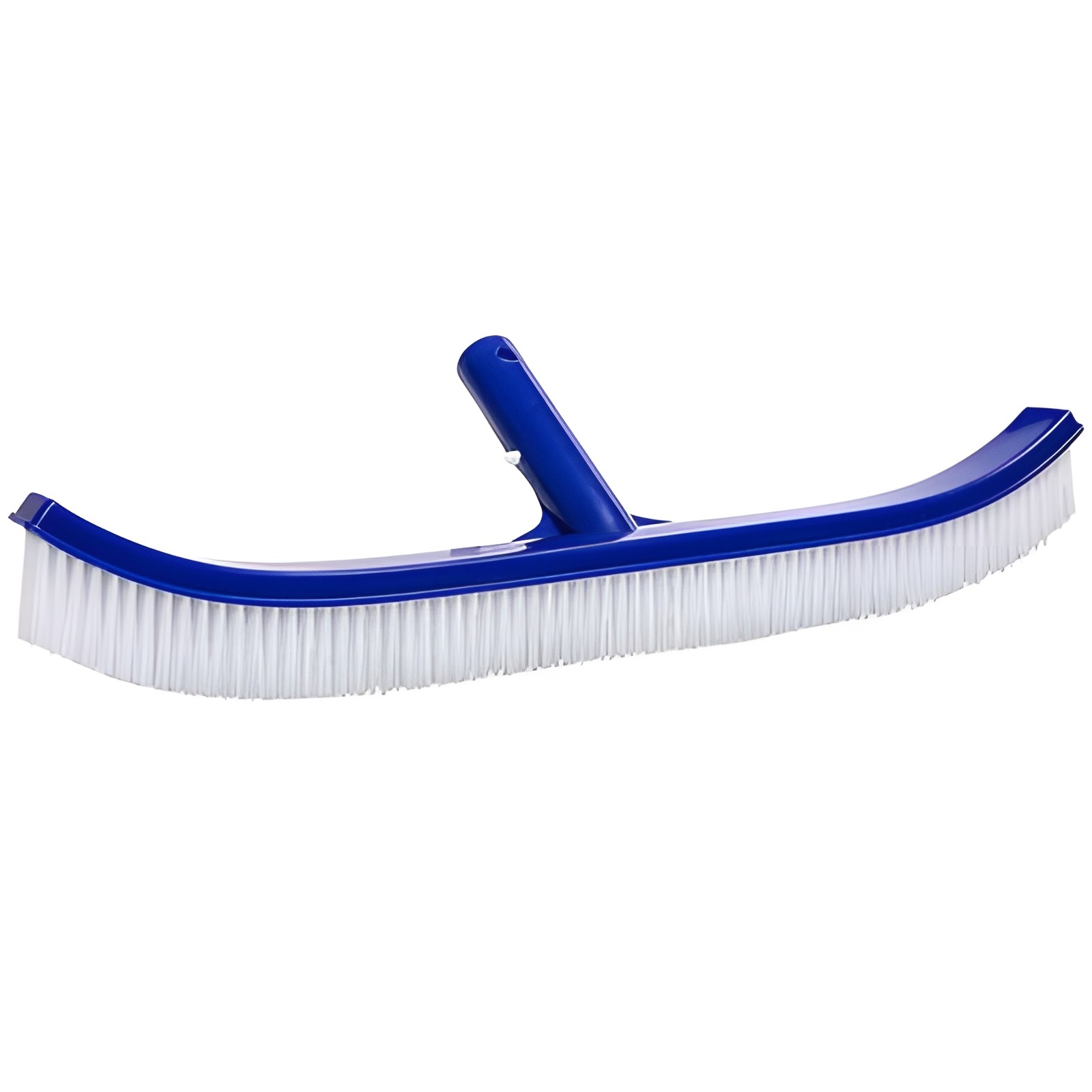 18&Prime; Heavy Duty Pool Brush for Walls, Tiles & Floor w/ EZ Clips & Curved Ends