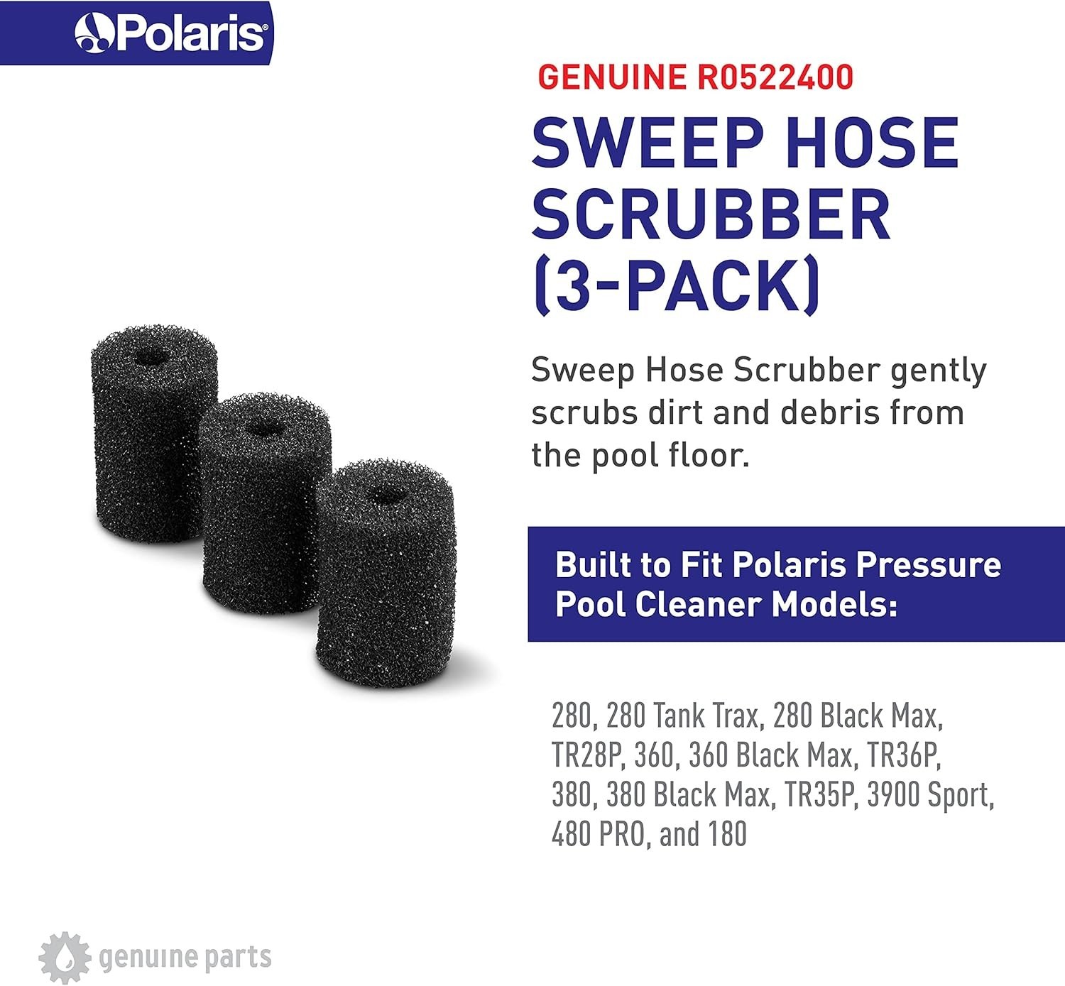 Polaris Sweep Hose Scrubber Replacement
