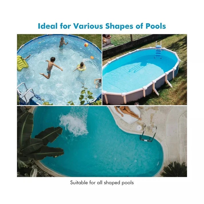 Seauto Cordless Pool Cleaner Robot For Above Ground & In-Ground Swimming Pools