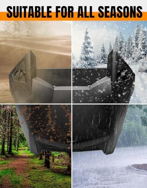 Hood Scoops for Polaris RZR XP 1000 2019-2023, Relacement for OEM# 5454429