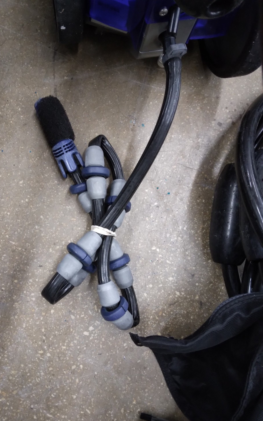 Polaris TR35P Pressure Vacuum Pool Cleaner With Float Heads Extended Feed Hose