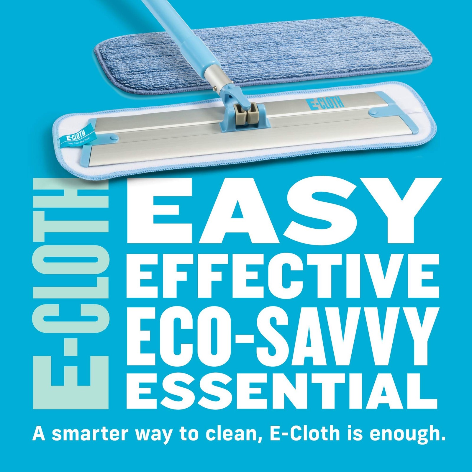 E-Cloth Deep Clean Mop with Extra Mop Replacement Head, Microfiber Mop, Perfe…