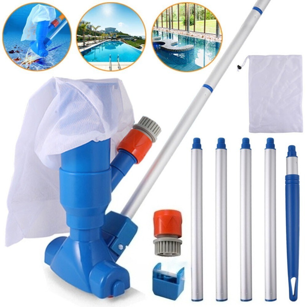 Pool Vacuum Handheld Spa Suction Underwater Cleaner for Above Ground Pools
