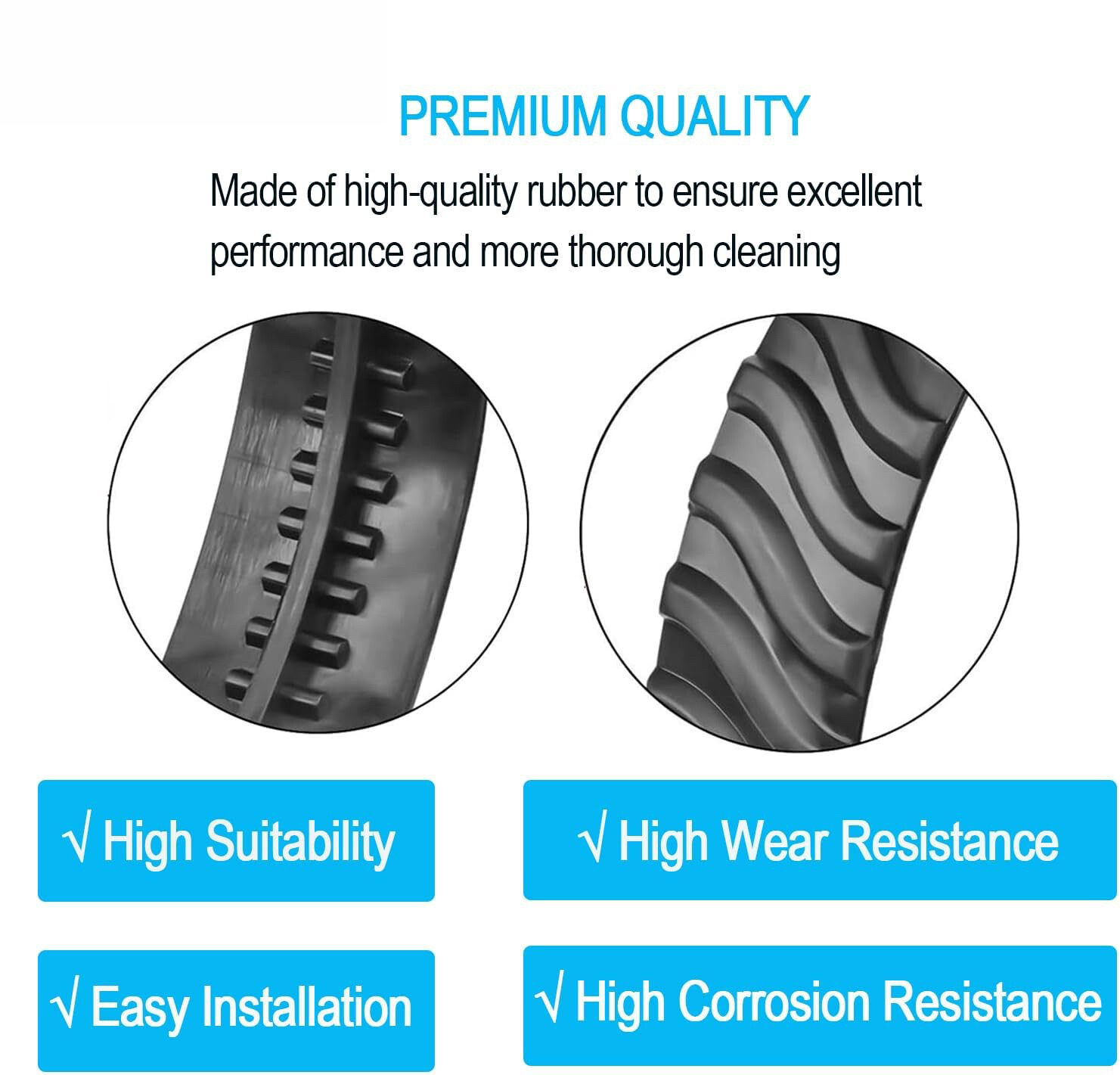 2 Pack Fit for Zodiac Baracuda MX8 MX6 Pool Cleaner R0526100 Ultra Durable Track