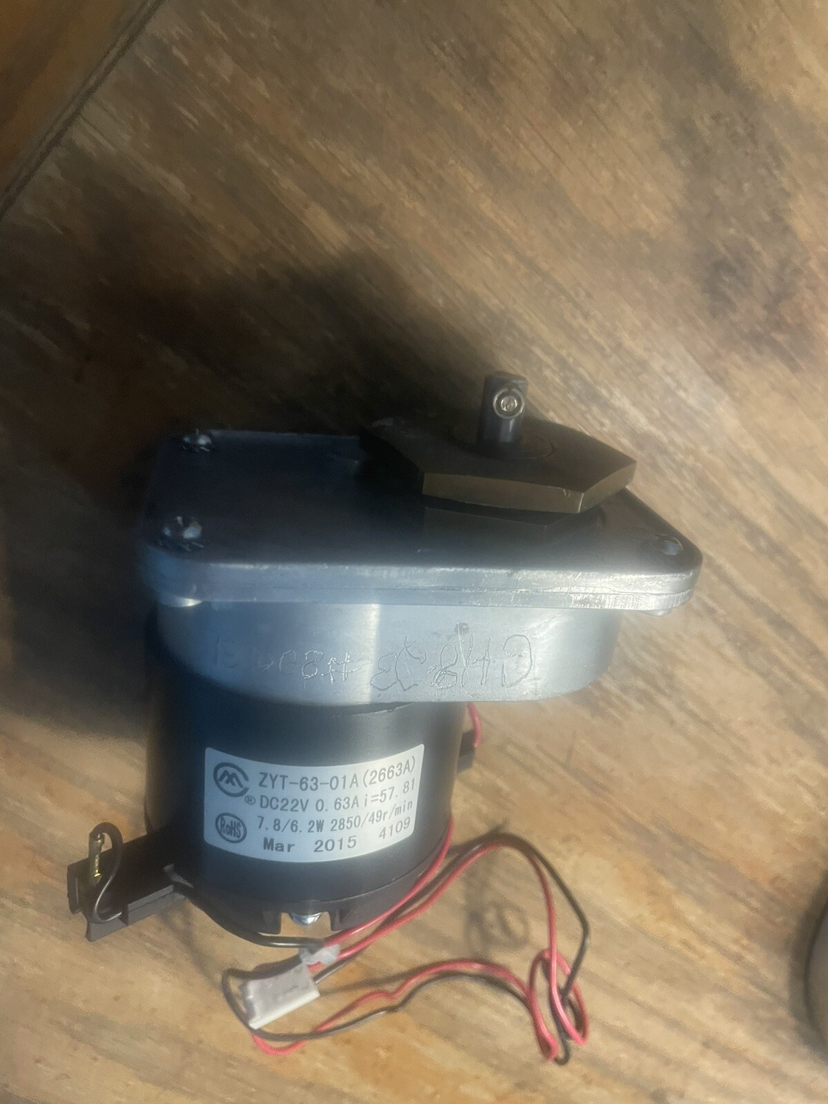 $100 USA Rebuilt 1 YR W HAYWARD SHARKVAC POOL Gear Box Track MOTOR ZYT-63-01A