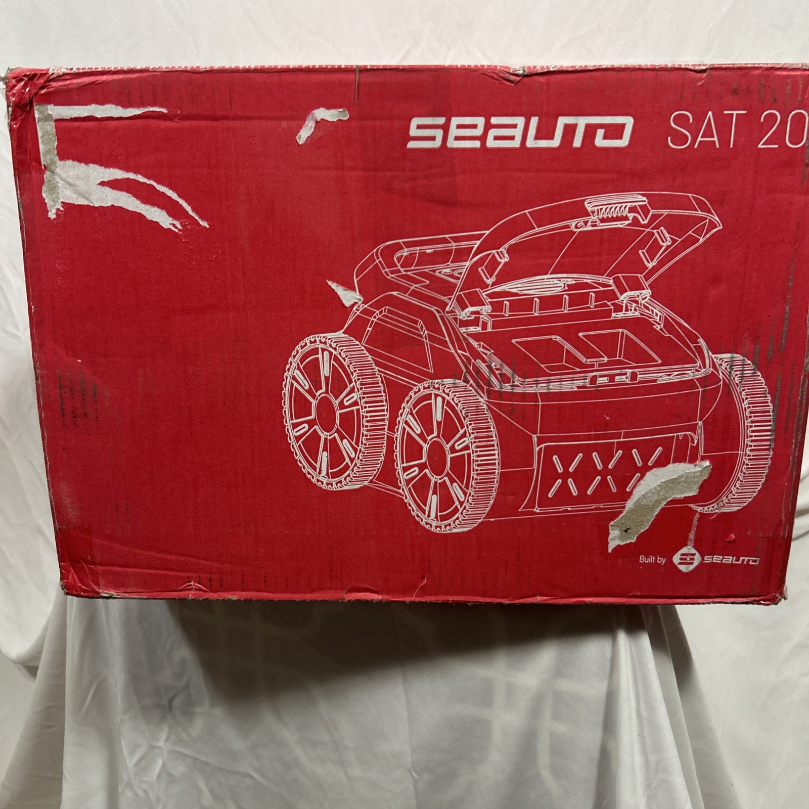 Seauto SAT20 Robotic Pool Cleaner Smart Navigation Wall Climbing New